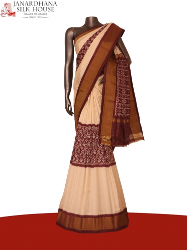 Exclusive Handloom Ikat Patola Silk Saree